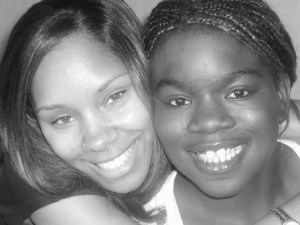 Me, with my little sister, Michelle