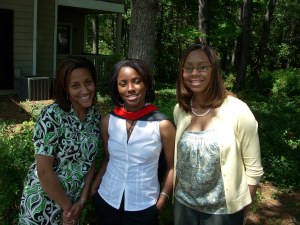 celebrating one last time after the graduation...