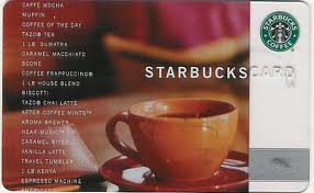 starbucks gift card 2